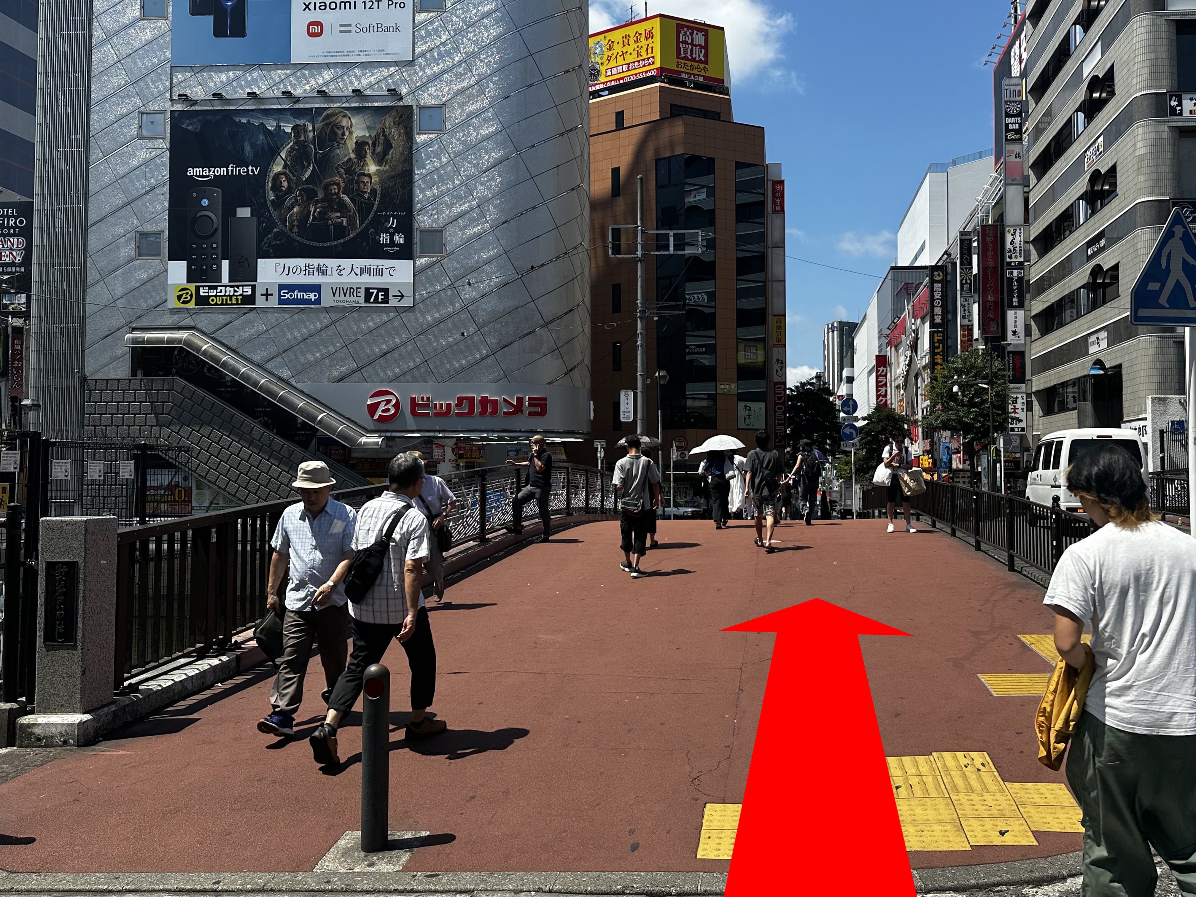 JR横浜駅からの道順-4