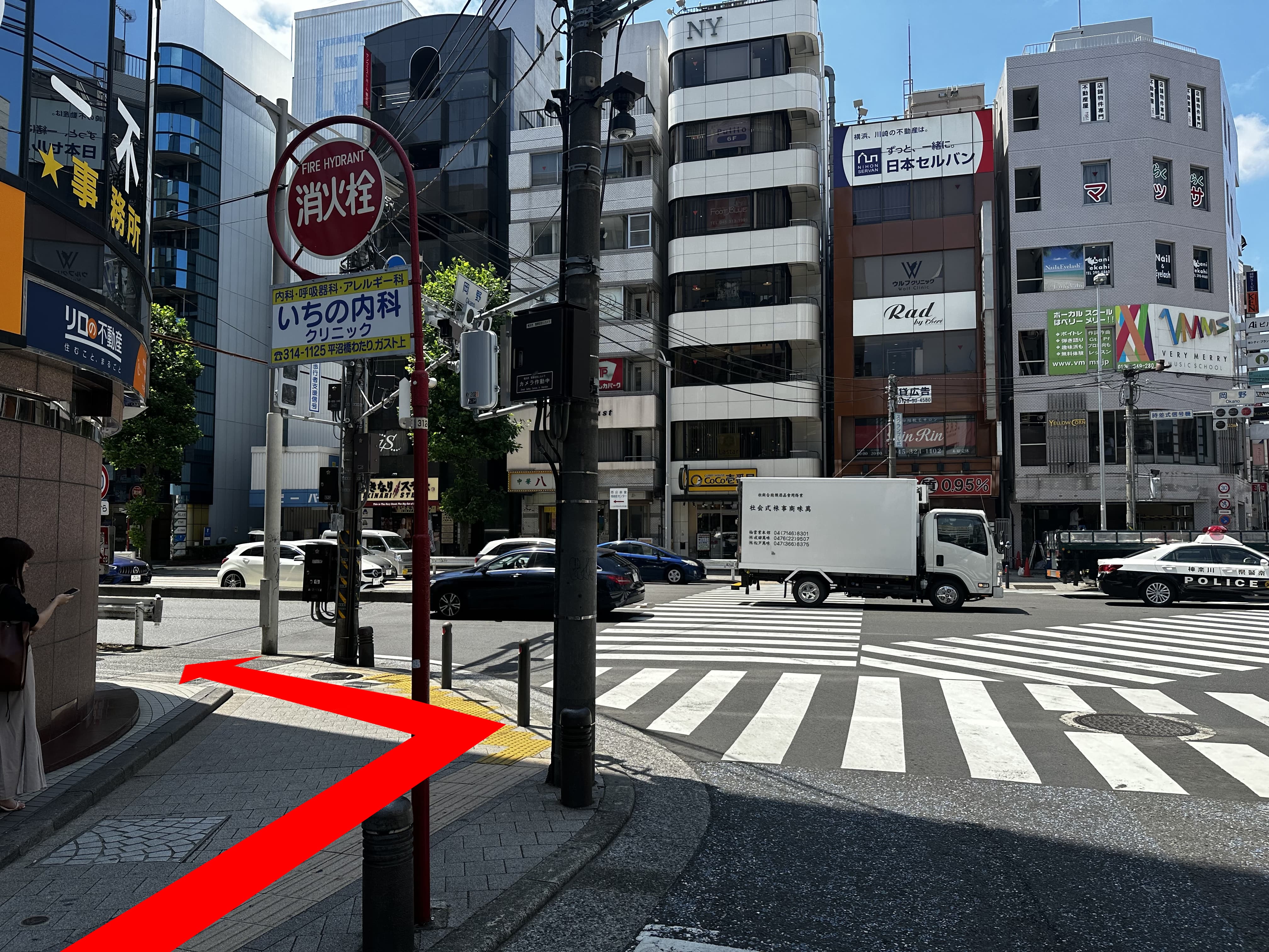 JR横浜駅からの道順-4